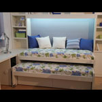 Mueble Juvenil. Camas compactas.